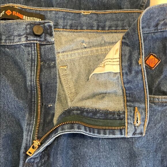 Wrangler, FR, men’s work jeans, size 40 - Picture 7 of 15